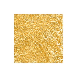 SELVA Dukat Double Gold 10 Sheets 80x80mm Genuine 23k Gold Leaf for Inside and Outside Gold Plating