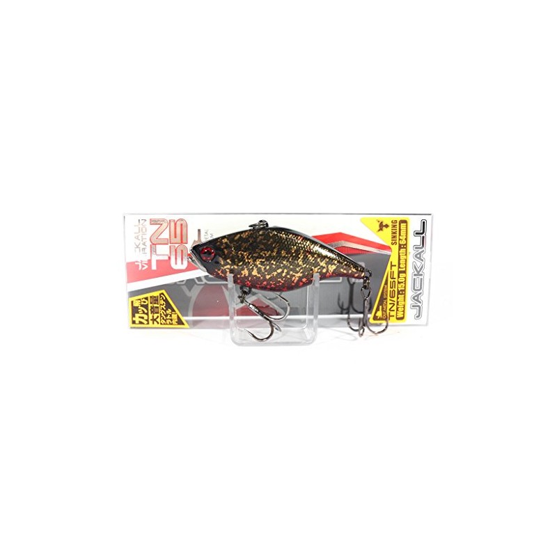 Jackall TN 65 Full Tungsten Vibration Lure WabiSabi Gold Black