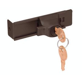 CRL Duranodic Bronze Stick-On Showcase Lock - Keyed Alike by CR Laurence