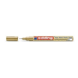 Edding Gloss Paint Marker / Paint Pen Gold Model 780 Fine Tip 0.8 mm