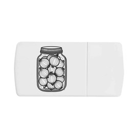 'Pickled Onions' Pill Box with Tablet Splitter (PI00031300)