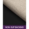 DEXI Hallway Runner Rug 2'x7', Non Slip Rubber Backed Runners