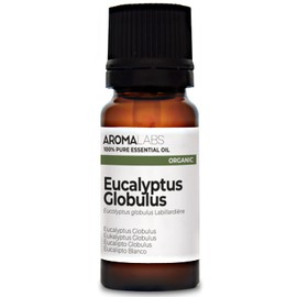 BIO - EUCALYPTUS GLOBULUS Essential Oil - 10mL - 100% Pure, Natural, Chemotyped and AB Certified - AROMA LABS (French Brand)