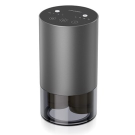 Airversa Airversa Dual-Nozzle Waterless Essential Oil Diffuser for Home Rechargeable Scent Diffusers with 5 Timer Settings, 4 Mist Levels with Vehicle Mode for Car Room Studio Office, Iron Grey Metal