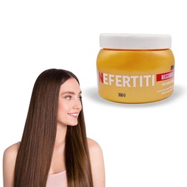 Nefertiti Mascarilla Para Cabello Deshidratado, Opaco O Seco Nefertiti, Con Aceite De Argán, Nutre E Hidrata En Profundidad - 350 Gr