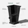 Veradek Fairmont Tall Plastic Planter - Large Outdoor Planter for