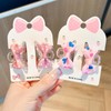 Lemeilleur 16 PCs Small Hair Claws with bows Hair Clips