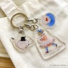 Gakken Stayful Kurashirei Acrylic Key Holder, Tea G08057