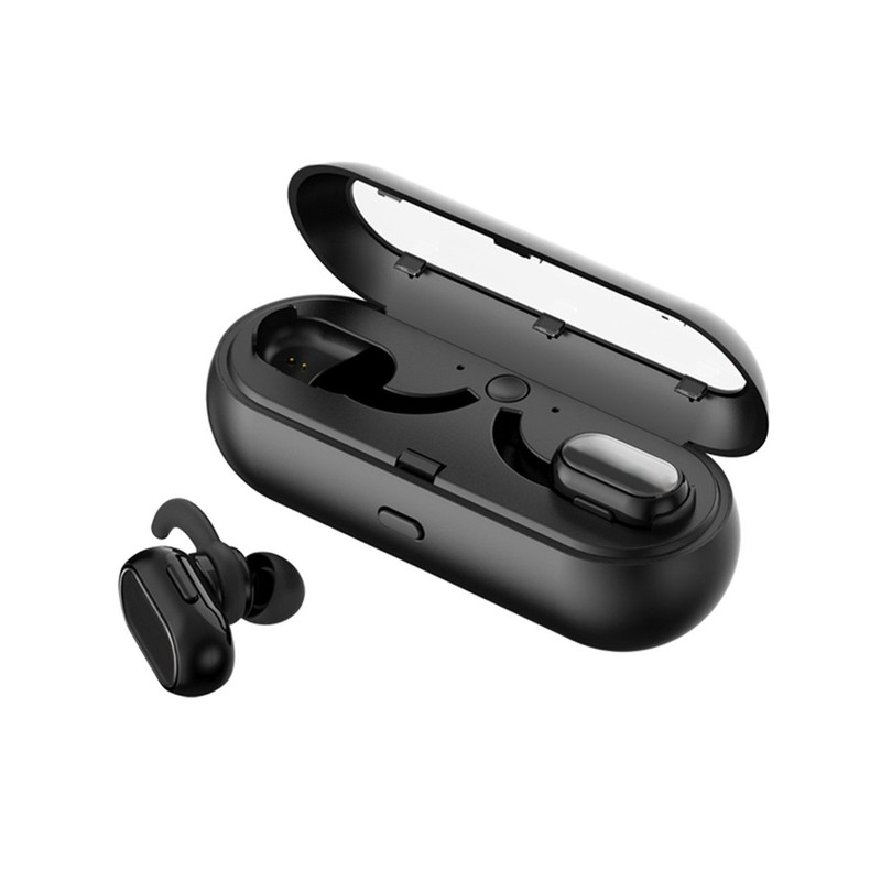 GabbaGoods TrueBuds, Truly Wireless Bluetooth Earbuds, Noise Reduction/Sweat Resistant Headset,