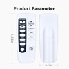 ZWP Replacement Remote Control for Frigidaire Window Air Conditioner, Replace