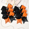 6PCS Glitter Cheer Bow Large Cheer Bows Rhinestones Hair Bows