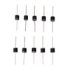 50pcs 10A10 Voltage Axial Rectifier Diode Set, Rectifier Diode 10A