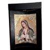 Cuadro Virgen María con Destellos Dorados