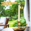 4Pcs Candle Snuffer Candle Extinguisher Metal Shell Pattern Automatic Candle