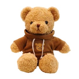 BIUBIULOVE Teddy Bear Stuffed Animal, Soft Cuddly Stuffed Plush Bear, Gifts for Kids Baby Toddlers on Baby Shower, Valentine's Day (Brown, 12inch)