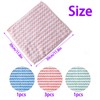 5-Pack Microfiber Cleaning Cloths, Reusable & Washable, Absorbent & Streak-Free,