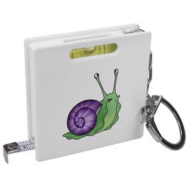 'Happy Snail' Keyring Tape Measure/Spirit Level Tool (KM00041752)