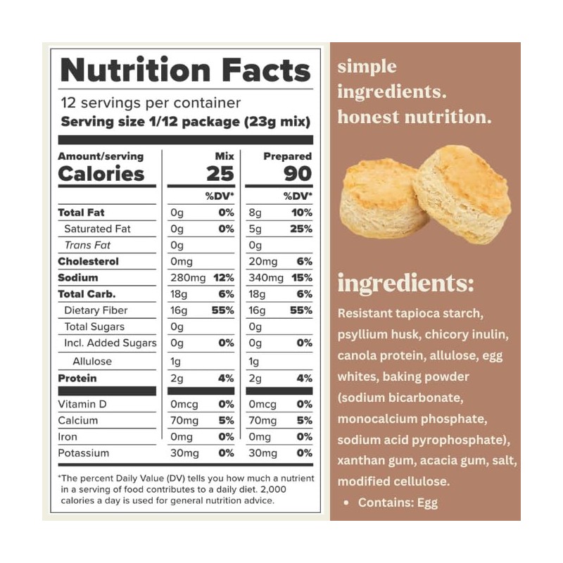 Scotty's Everyday - Keto Biscuit Zero Carb Mix - 0g