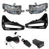 WFLNHB Left and Right Fog Lights Replacement for Corolla L