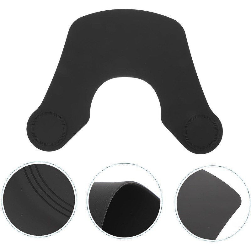 Collarín de Silicona Capa de Peluquería para Corte de Cabello