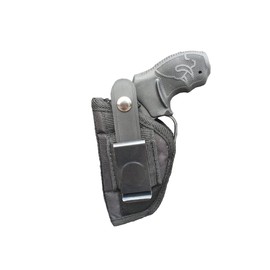 Nylon Belt or Clip on Gun Holster Fits Smith & Wesson 327 (8 Shot)