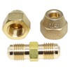 Bxian Solid Brass Pipe Connection Coupling Adapter with Flare Nut