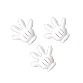 Fun Express Mickey Mouse Hand Cutouts - 36 Pieces - Educational and Learning Activities for Kids
