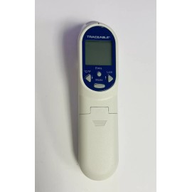 Traceable IR Gun Thermometer with Laser, Type K Input, Model 33Y686-No Probe