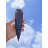 Morocca 7" Flint Spearhead Arrowhead OH Collection Project Point (1PC)