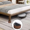 Tiardey 4 Pack Carbon Steel Heightened Foot Pads Furniture Riser