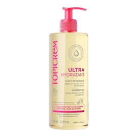 Topicrem - Ultra Moisturising Shower Oil - Cleanses, Nourishes, Protects - Shower Gel for Face and Body for Sensitive Skin, Dry Skin, Babies, Children and Adults - Made in