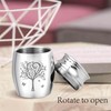 CREATCABIN Small Keepsake Urns with Tree of Life, Mini Urn