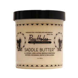 Ray Holes Saddle Butter, Ideal For Use on Saddles, Boots, Chaps, Gun Scabbards, Luggage, Holsters, Bridles and Tooled Leather And More, Pint Size