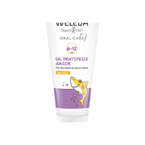 Weleda Oral Care Junior Fluoride Toothpaste Gel 50 ml, 2