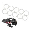 Batum Pack Of 10 Bicycle Chainring Bolts Spacers Washer Aluminium