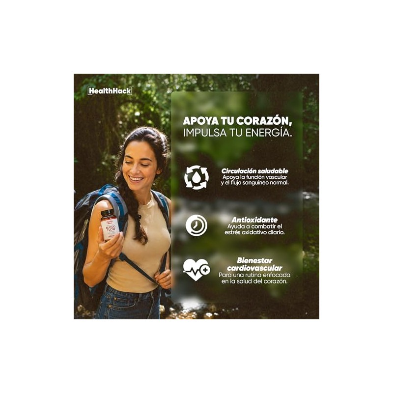 Suplemento Arginina Magnesio Glicinato Circulación Sanguínea Resveratrol Coenzima Q10 Pqq