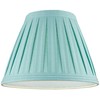 Creme Linen Medium Box Pleat Lamp Shade 7" Top x