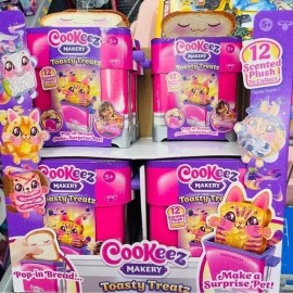 Cookeez makery toasty treats hot new Christmas item plush pet toy surprise toy
