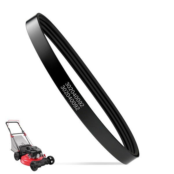 LEYURISE Upgrade Lawn Mower Multi Wedge Belt Compatible with PowerSmart
