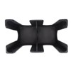 Cup and Lid Holder, Paper Cup Dispenser, 2 Compartments, Black