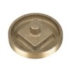 Oatey 42741 2 in. Brass Cleanout Plug with Recessed Head