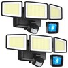 UME Battery Powered Motion Sensor Outdoor Lights 302 LED 1800LM,