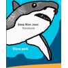 Deep Blue Jaws Notebook