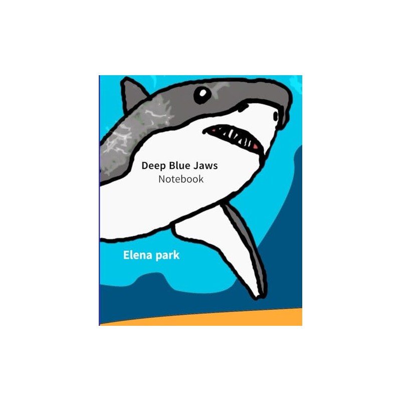Deep Blue Jaws Notebook
