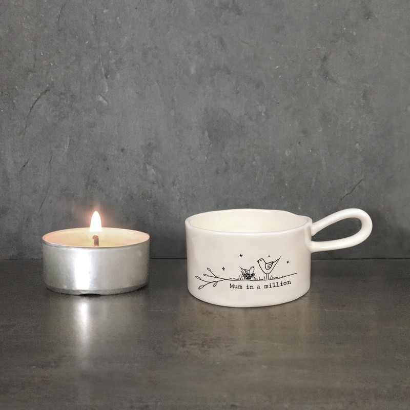 East of India Mum in a Million Tea Light Holder