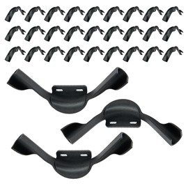 30-Pack GUOFIS PEX Bend Support with Mounting Plate,1/2" Plastic 90-Degree Pipe Holder(PPSU1807022-30Pack)