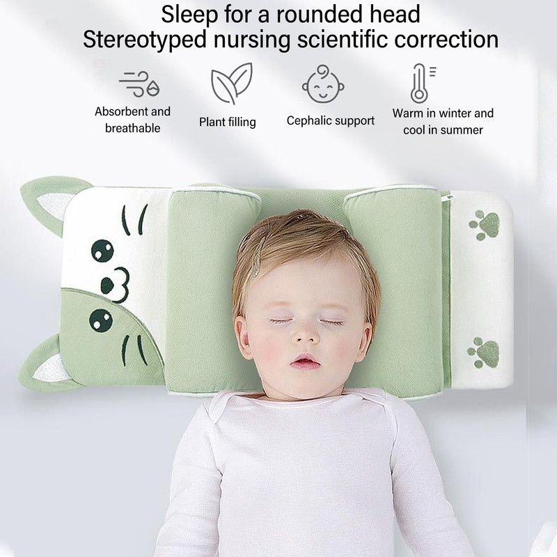 Baby Pillow Absorbent Universal Ultra Soft Multi Functional Breathable Toddler