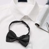 1 pcs Pre-tied Solid Adjustable Bowtie Classic Tuxedo Wedding Bow