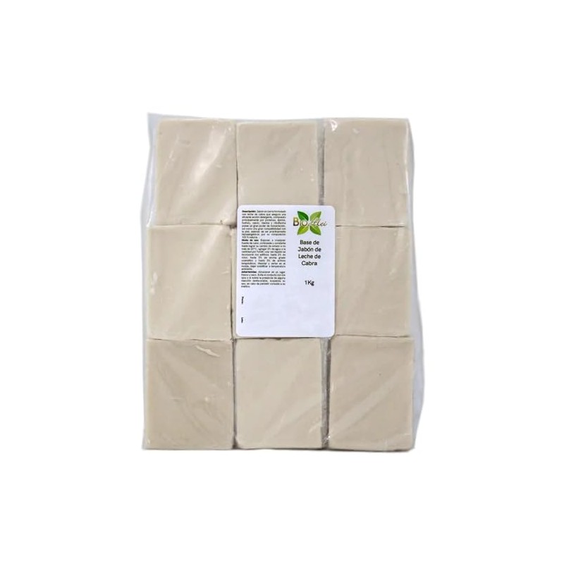 Base de Jabón de Leche de Cabra (1, Kilogramos)