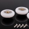 Atoplee 4 pcs Shower Door Rollers Runners Wheels - Replacement
